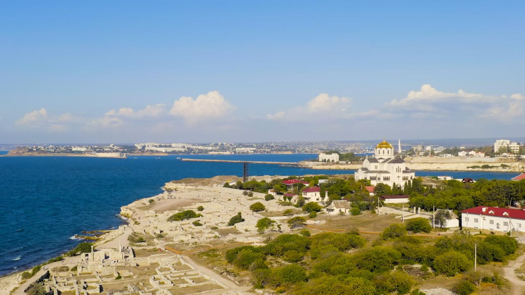 Панорама Севастопольской бухты